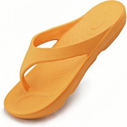Women's Flip Flop Sandals Lightweight Thong Sandals Recovery Footwear, Ladies Soft Waterproof Beach Sandals