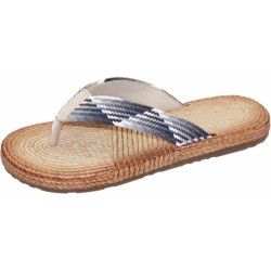 Women Flip Flops, Casual Comfortable Thong Sandals Bio Twine Rope Sole Slide Slippers Quick Dry Uppers Summer Beach  Shoes