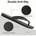 Flip Flops for Women, Waterproof Non Slip Thong Sandals for Shower Beach Pool, 100% Recyclable