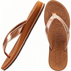 Flip Flops For Women Yoga Mat Comfortable Beach Thong Sandals With Arch Support