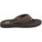 Men's Beach Flip Flop, Water Friendly, Soft and Supportive Molded Footbed