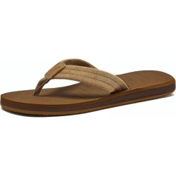 Men's  Suede 3 Point Flip Flop Athletic Sandal
