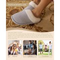 Slippers for Women,Memory Foam with Fuzzy Collar Indoor House Slippers Bedroom Non-slip Plush Slippers